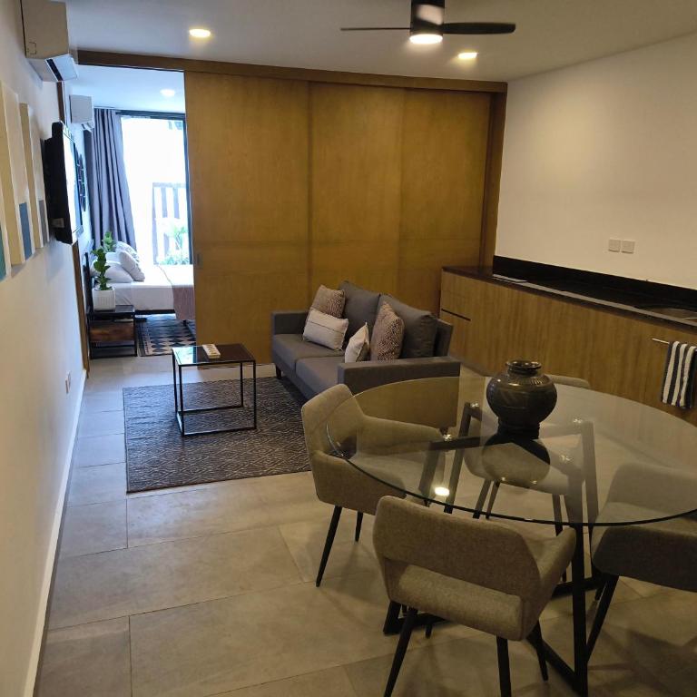 Erudita 12 Mérida Yucatan - One-Bedroom Apartment - 11