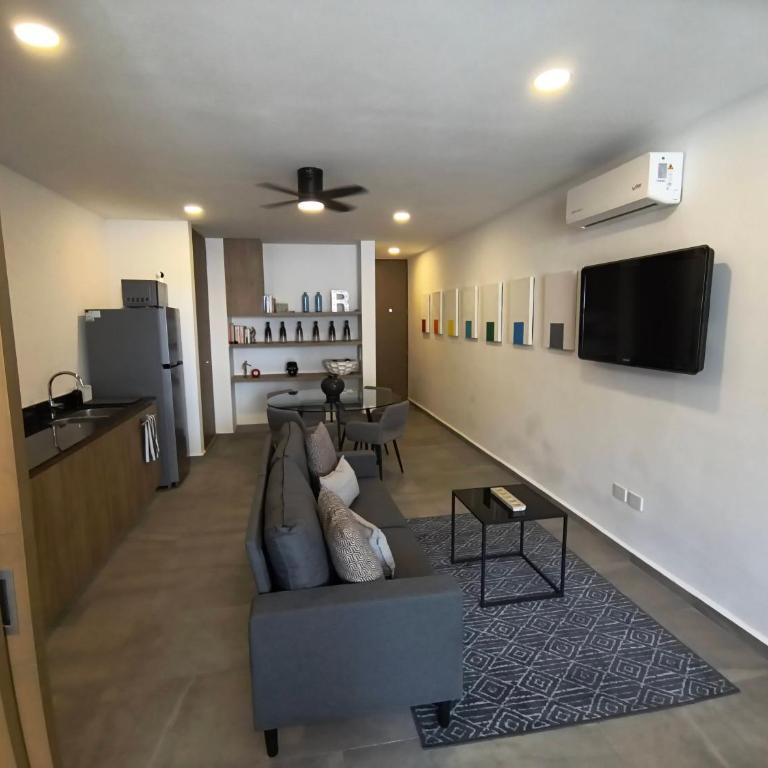 Erudita 12 Mérida Yucatan - One-Bedroom Apartment - 37