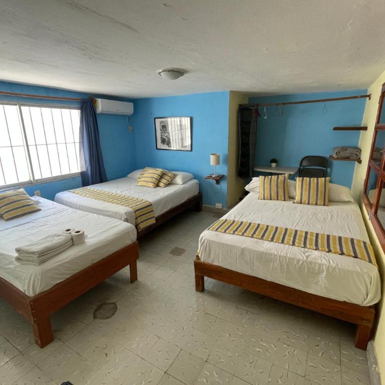 Isla Mujeres Punta Norte Private Bedroom 1 - Family Room - 1