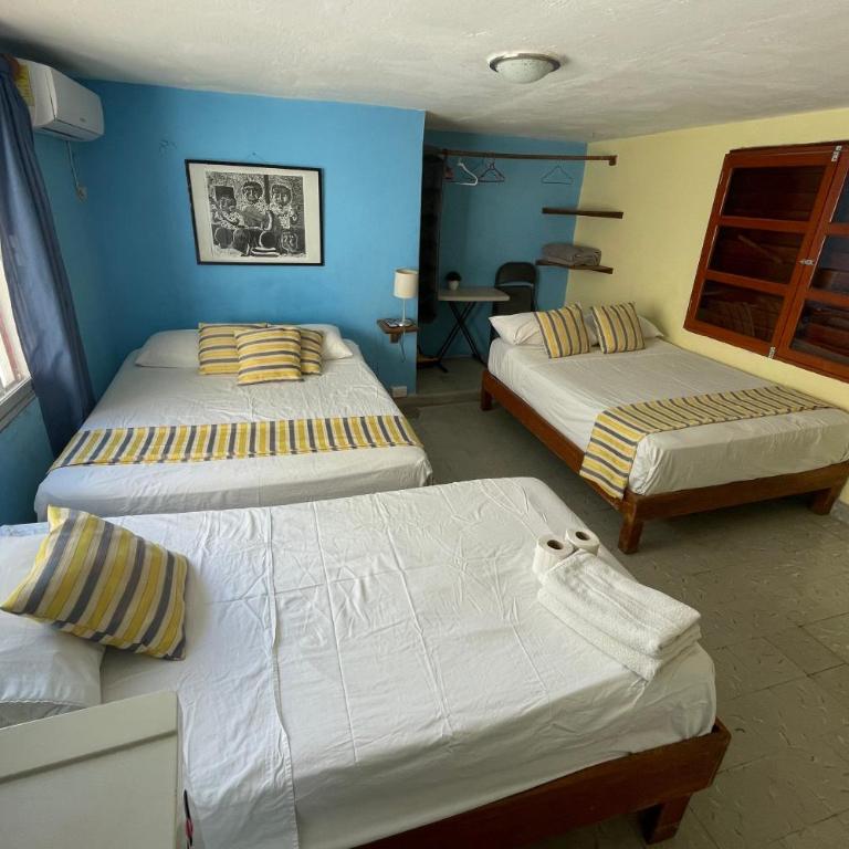 Isla Mujeres Punta Norte Private Bedroom 1 - Family Room - 2