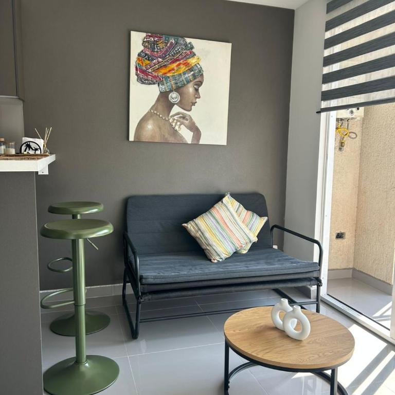 Apartamento tipo loft al norte de Cali, cerca al aeropuerto y terminal - One-Bedroom Apartment - 14