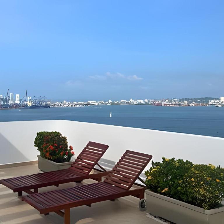 Vista al Mar en Castillogrande, Orange 2D-2B - Apartamento Deluxe de 1 dormitorio con vistas al océano - 15