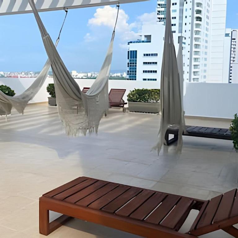 Vista al Mar en Castillogrande, Orange 2D-2B - Apartamento Deluxe de 1 dormitorio con vistas al océano - 16