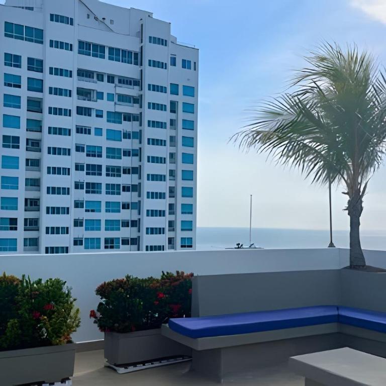 Vista al Mar en Castillogrande, Orange 2D-2B - Apartamento Deluxe de 1 dormitorio con vistas al océano - 20