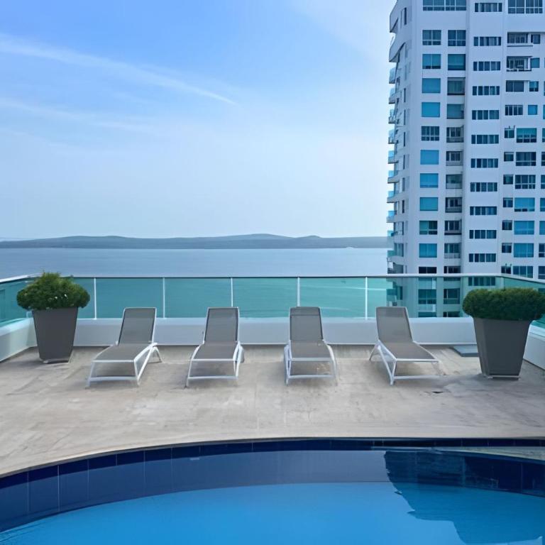 Vista al Mar en Castillogrande, Orange 2D-2B - Apartamento Deluxe de 1 dormitorio con vistas al océano - 26