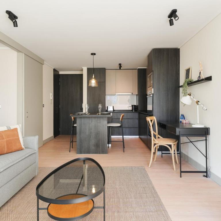 Depto de lujo, ubicación privilegiada con estacionamiento - One-Bedroom Apartment - 5