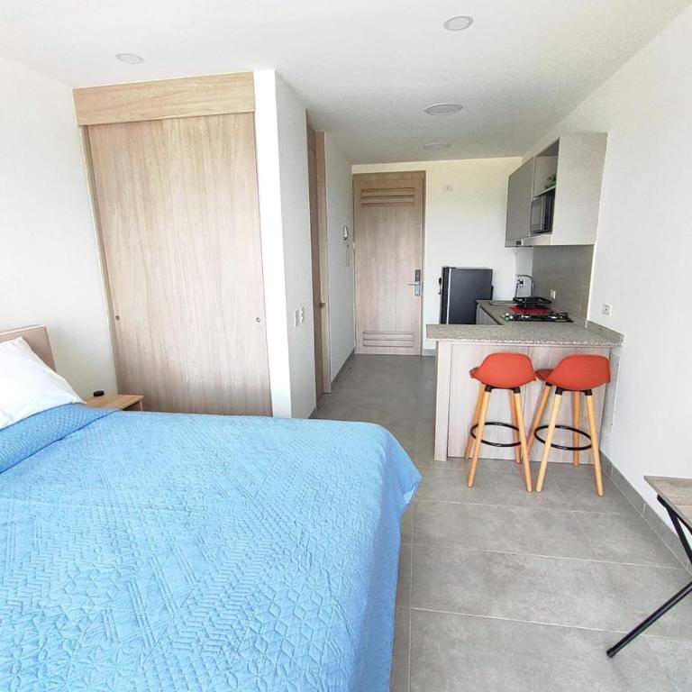 Apartmento con vista al mar en Santa Marta - Apartamento de 1 dormitorio - 1