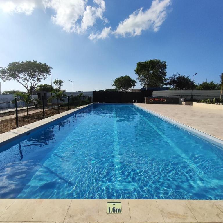 Apartmento con vista al mar en Santa Marta - Apartamento de 1 dormitorio - 2