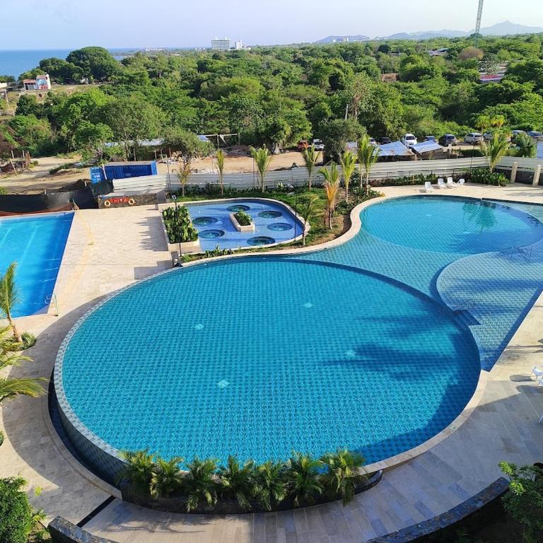 Apartmento con vista al mar en Santa Marta - Apartamento de 1 dormitorio - 5