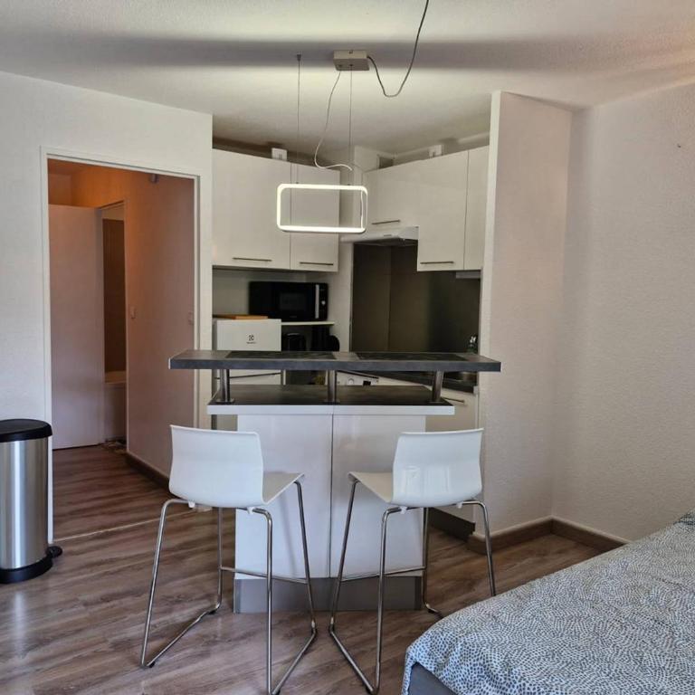 Studio rénové avec terrasse et parking au Lavandou - FR-1-251-871 - Apartment - 4