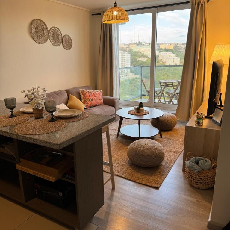 Depto Placeres 2D - a 10min del Casino Viña del Mar - Apartamento de 2 dormitorios - 32