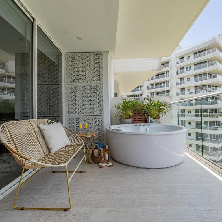 MQ903 | Jacuzzi & hamaca · Vista espectacular - One-Bedroom Apartment with Balcony - 21