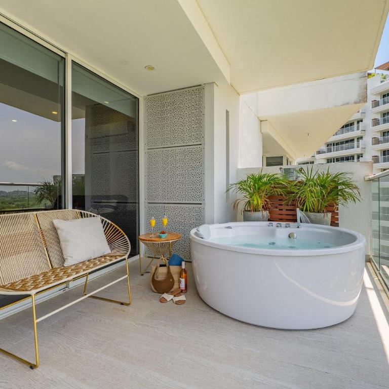 MQ903 | Jacuzzi & hamaca · Vista espectacular - One-Bedroom Apartment with Balcony - 25