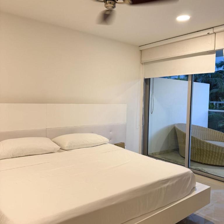 Apartamento en Cartagena con balcón en Morros - Family Two-Bedroom Apartment with View - 6