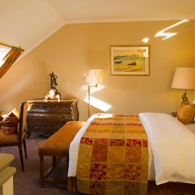 Hôtel de la Cigogne - Suite en Duplex avec Lit Queen-Size - 5