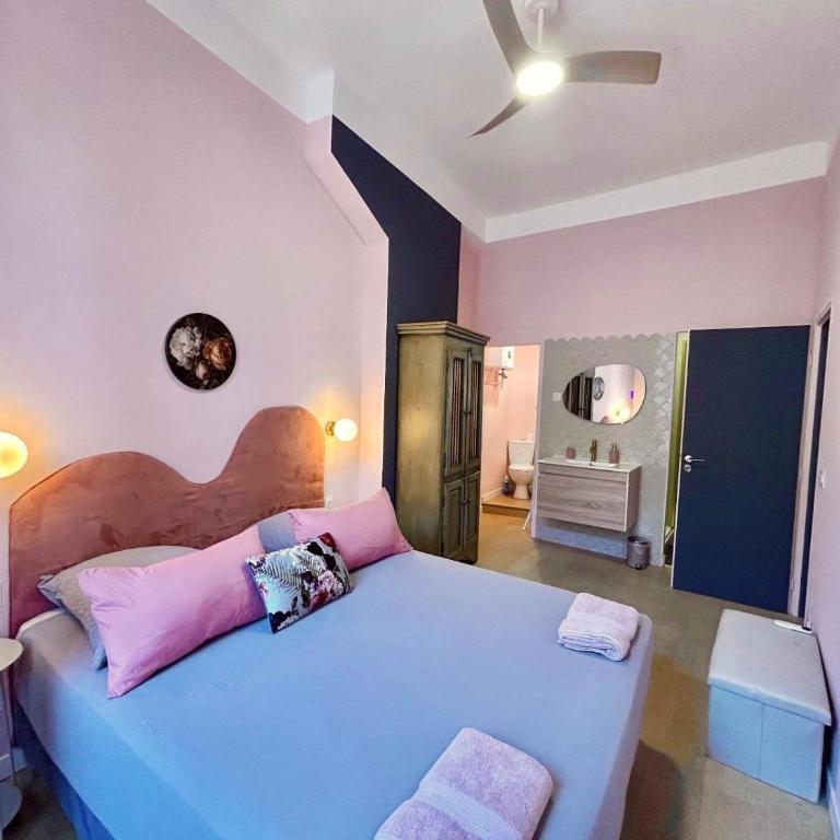 Le Boudoir des Capucins - T2 Plein Centre Ville proche Canebière Vieux Port - Gare TGV Saint Charles - Apartment mit 1 Schlafzimmer - 23