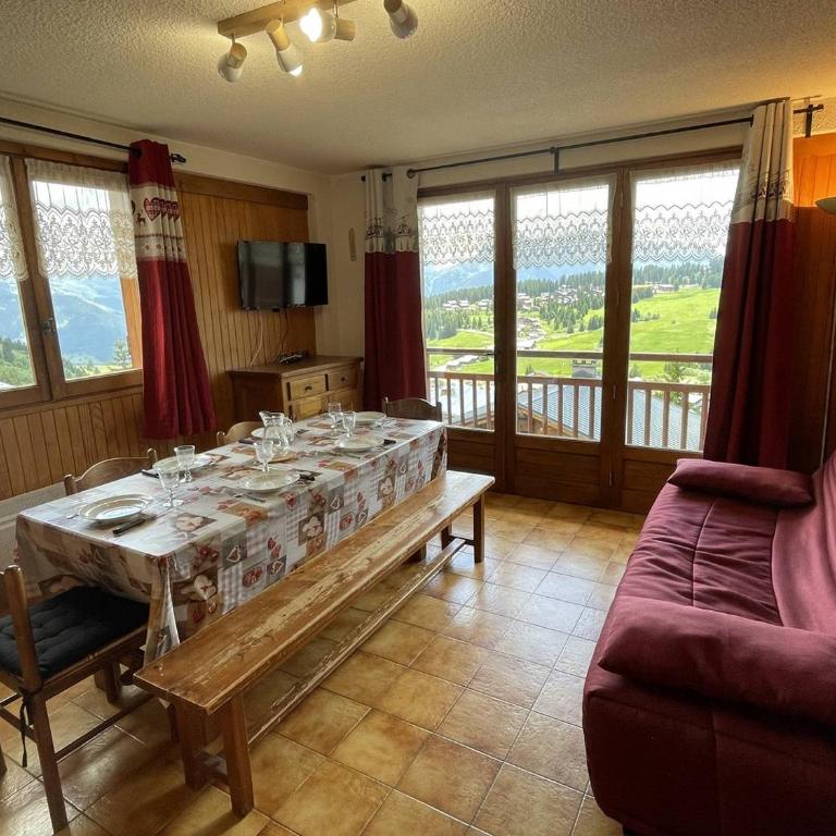 Chalet Roselend T2 cabine, splendide vue montagne proche pistes et commerces - 7 personnes - ASAI218-008 - Apartment mit 1 Schlafzimmer - 14