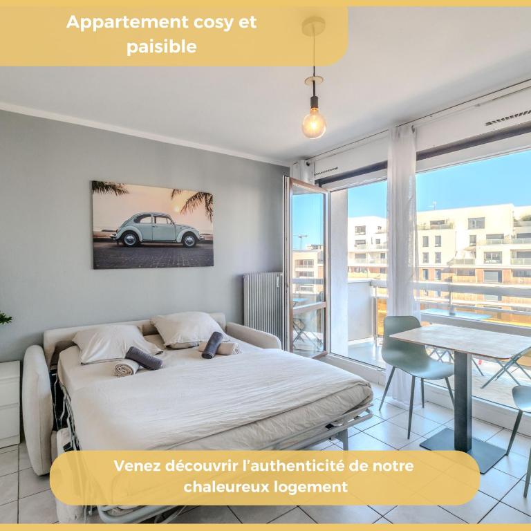 L'Azuré I Studio I Portes de Genève - Apartment - 1