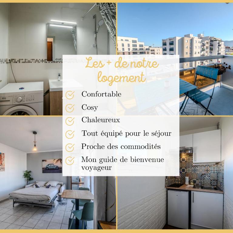 L'Azuré I Studio I Portes de Genève - Apartment - 4