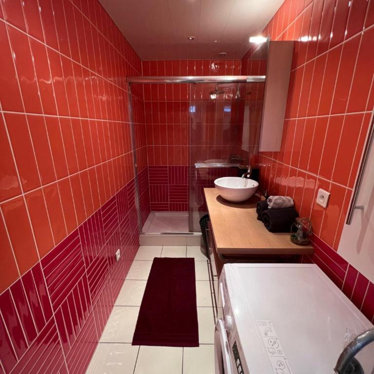 Grand T3 avec parking privé, centre & caves à champagne - Apartment mit 2 Schlafzimmern - 4
