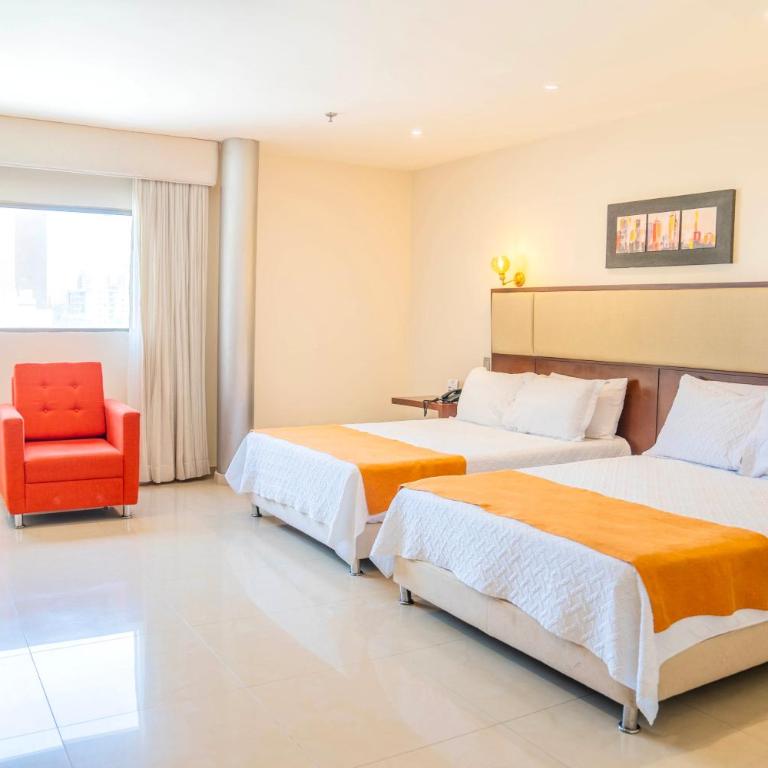 Howard Johnson by Wyndham Barranquilla Versalles - Suite con 2 camas extragrandes - No fumadores - 4