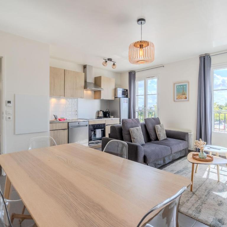 Magnifique appartement proche Disney & Paris 4p - Apartment mit 1 Schlafzimmer - 9