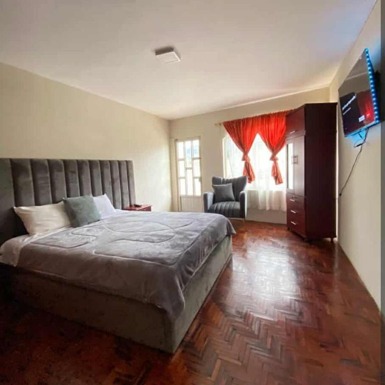 Home Austro loja - Habitación con cama grande - 1