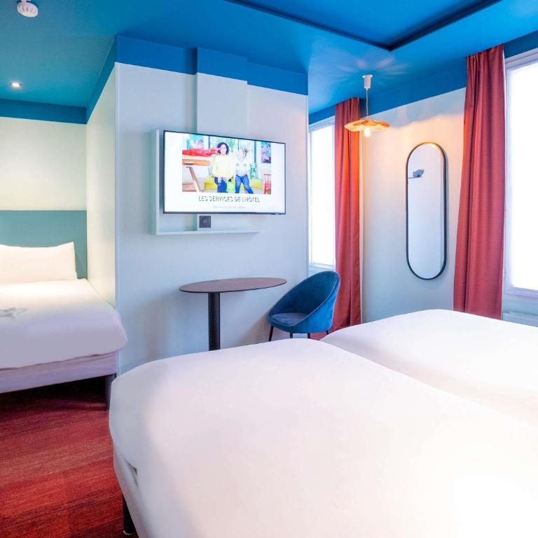 Ibis Styles Paris Batignolles - Chambre Standard Avec Trois Lits Simples - 2