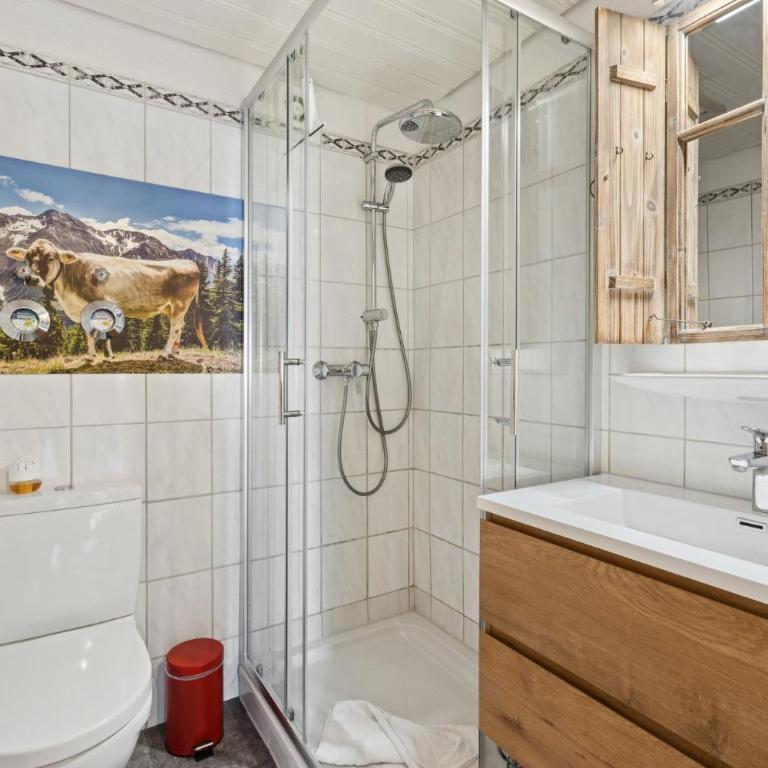 Chalet Enzian für Familien mit Terrasse - Apartment mit 1 Schlafzimmer und Terrasse - 12