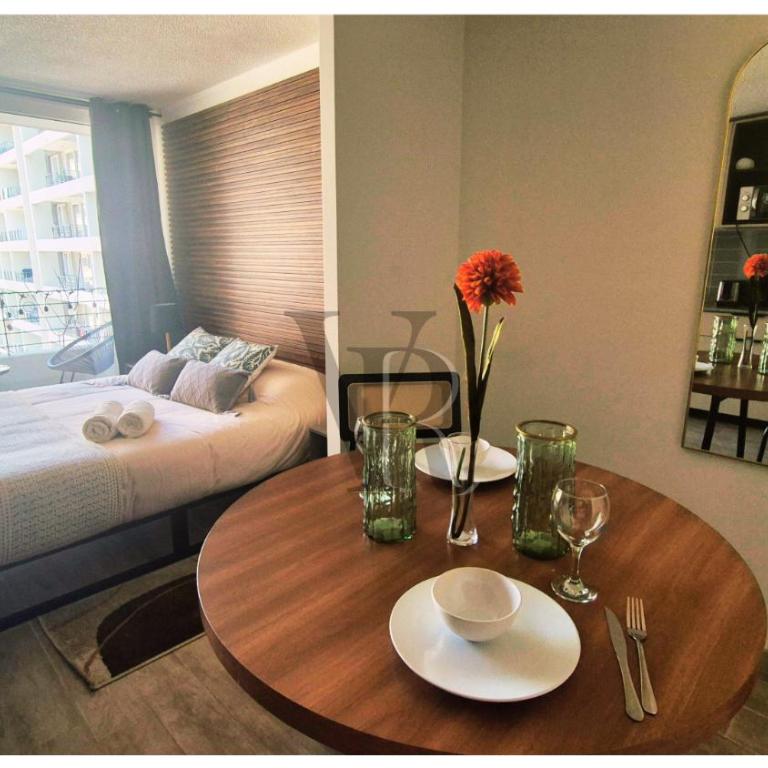 VR Santiago Hermoso Estudio Movistar Arena Metro Toesca - Apartamento de 1 dormitorio - 18