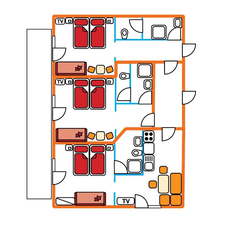 Aparthotel Markushof - Apartment mit 3 Schlafzimmern - 1