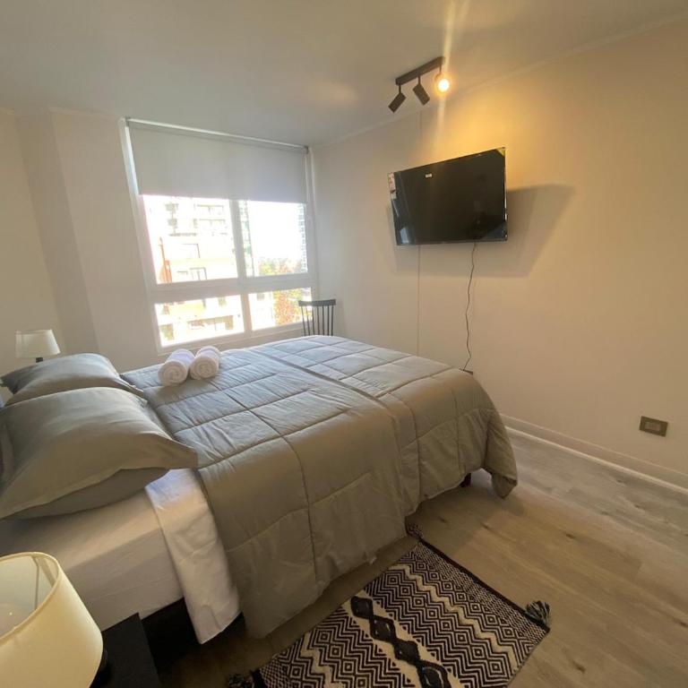 Moderno depto para 2, junto a metro plaza Egaña - Apartamento de 1 dormitorio - 13