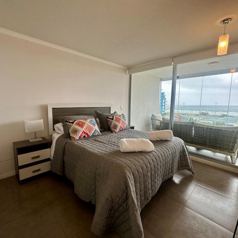 Relajo y Vista al Mar Club Océano Coquimbo-Serena - Two-Bedroom Apartment - 11