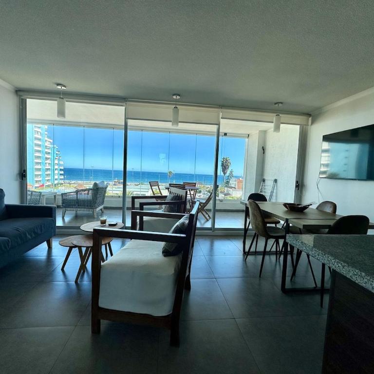 Relajo y Vista al Mar Club Océano Coquimbo-Serena - Two-Bedroom Apartment - 12