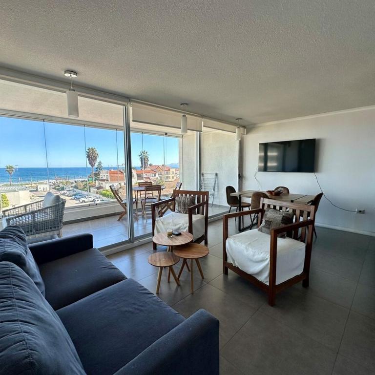 Relajo y Vista al Mar Club Océano Coquimbo-Serena - Two-Bedroom Apartment - 14