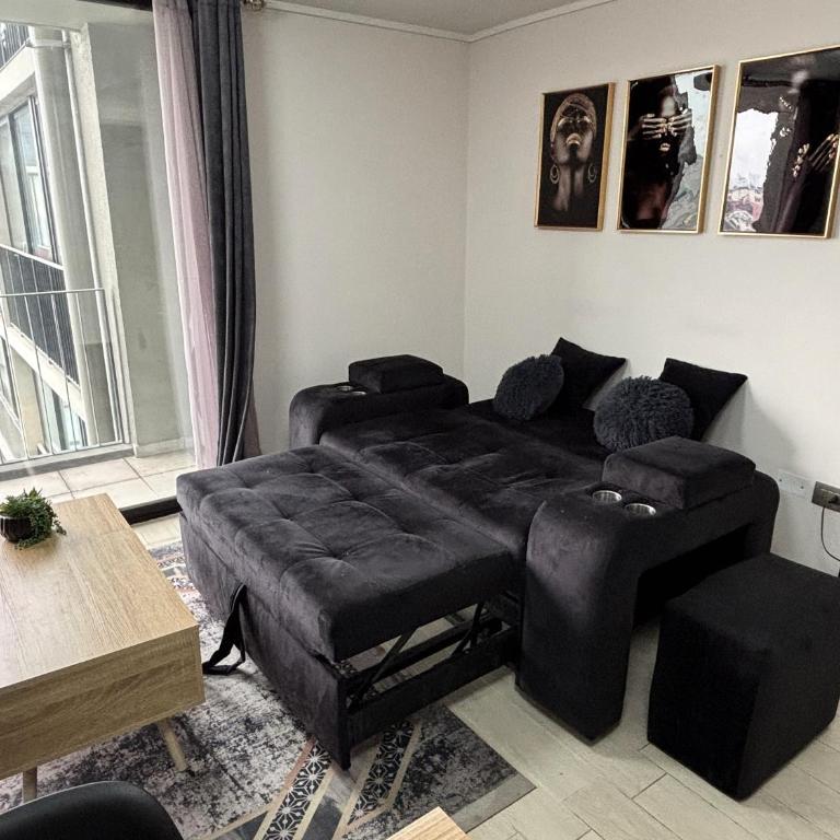 Apartamento Santiago de Chile, Sofá cama, Lavandería - Apartamento de 1 dormitorio - 12