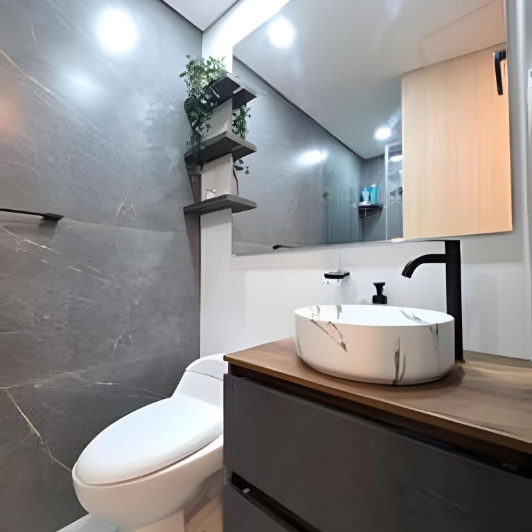 Executive loft, Wifi 500Mgb, Gym, Terraza, Usaquén - Apartamento con vistas a la ciudad - 26