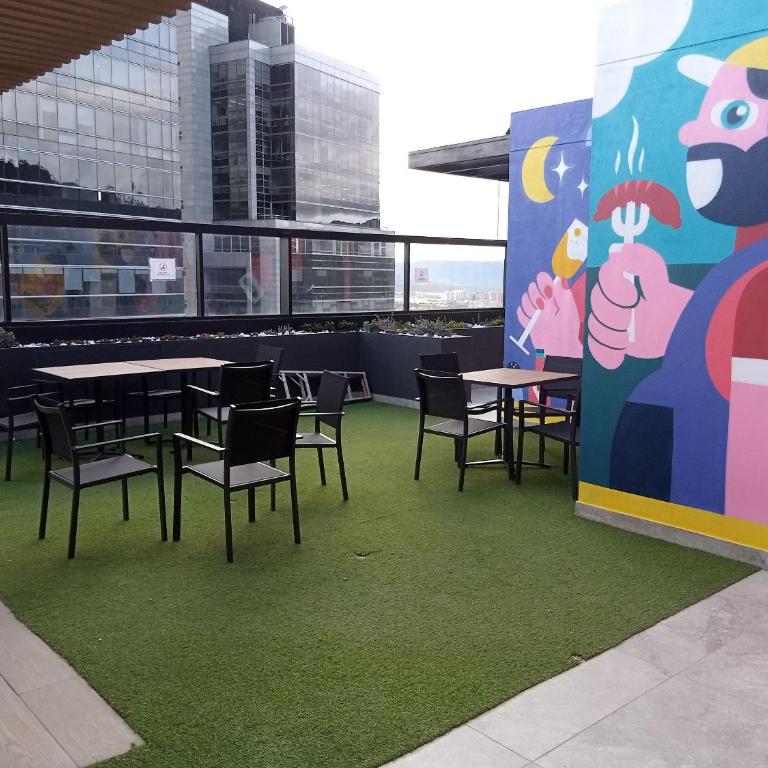 Executive loft, Wifi 500Mgb, Gym, Terraza, Usaquén - Apartamento con vistas a la ciudad - 44