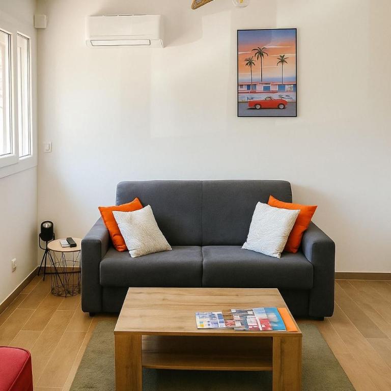 Studio moderne et cosy à 2 pas de la mer - Apartamento de 1 dormitorio - 3