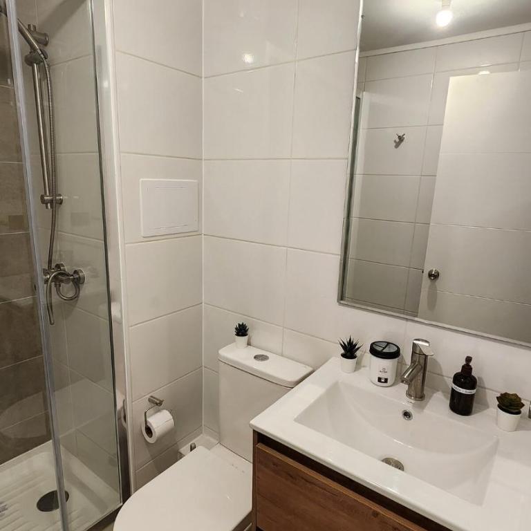 Departamento moderno, nuevo, 1D1B, inmejorable ubicación, estacionamiento - Apartamento de 1 dormitorio - 3