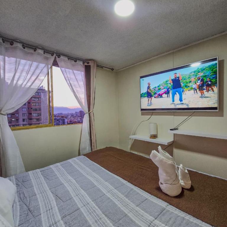 Departamento moderno Santiago Centro con vista - Apartamento de 1 dormitorio - 10