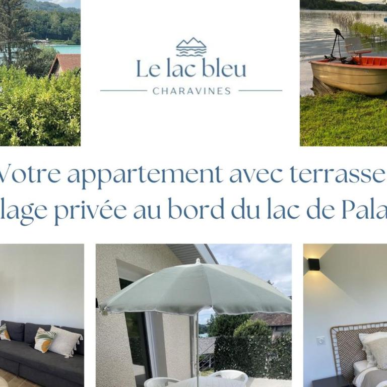 Le Lac Bleu plage privée lac de Paladru - Appartement - 2