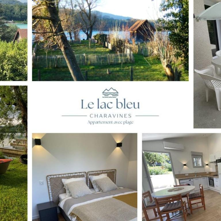 Le Lac Bleu plage privée lac de Paladru - Appartement - 16