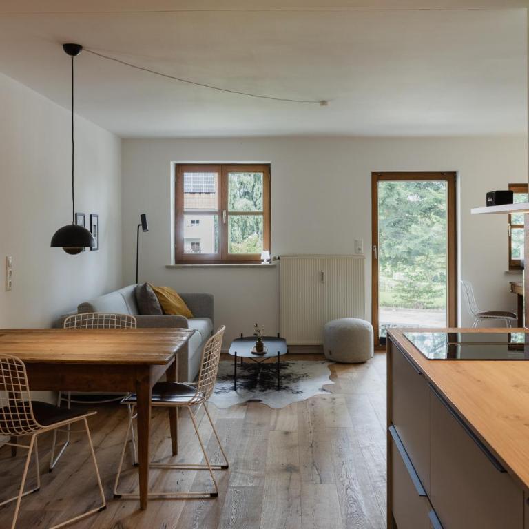 HØV - Boutique-Apartments im Allgäu - Natur & Design - Apartment mit Gartenblick - 16