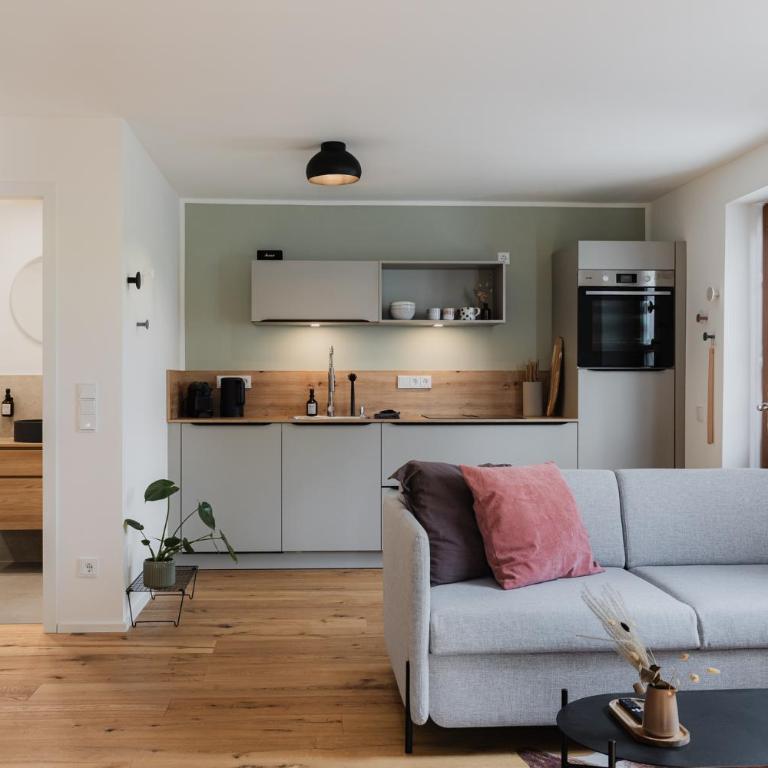 HØV - Boutique-Apartments im Allgäu - Natur & Design - Apartment mit Gartenblick - 8