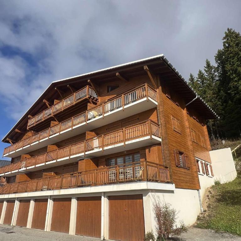 Chalet Reine des Prés, ski au pied et terrasse sud - 3 pièces cabine - 9 personnes - ASAI217-004 - Two-Bedroom Apartment with Mountain View - 12