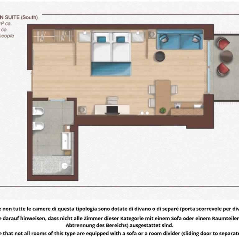 Art & Design Hotel Napura - Suite Junior con Vista Montagna - 5