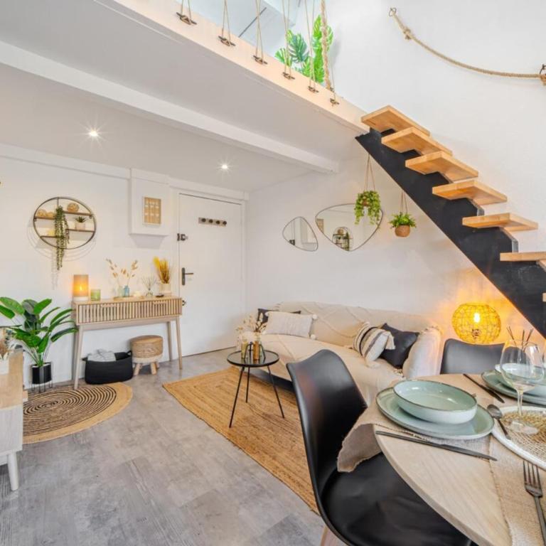 Casa Paillote - Sur le Port - Clim - Calme et Cosy - Appartement 2 Chambres - 22