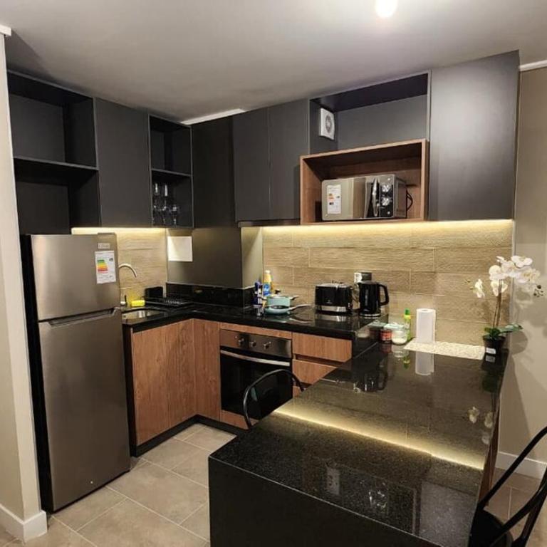 Departamento moderno, nuevo, 1D1B, inmejorable ubicación, con estacionamiento - Apartamento de 1 dormitorio - 5