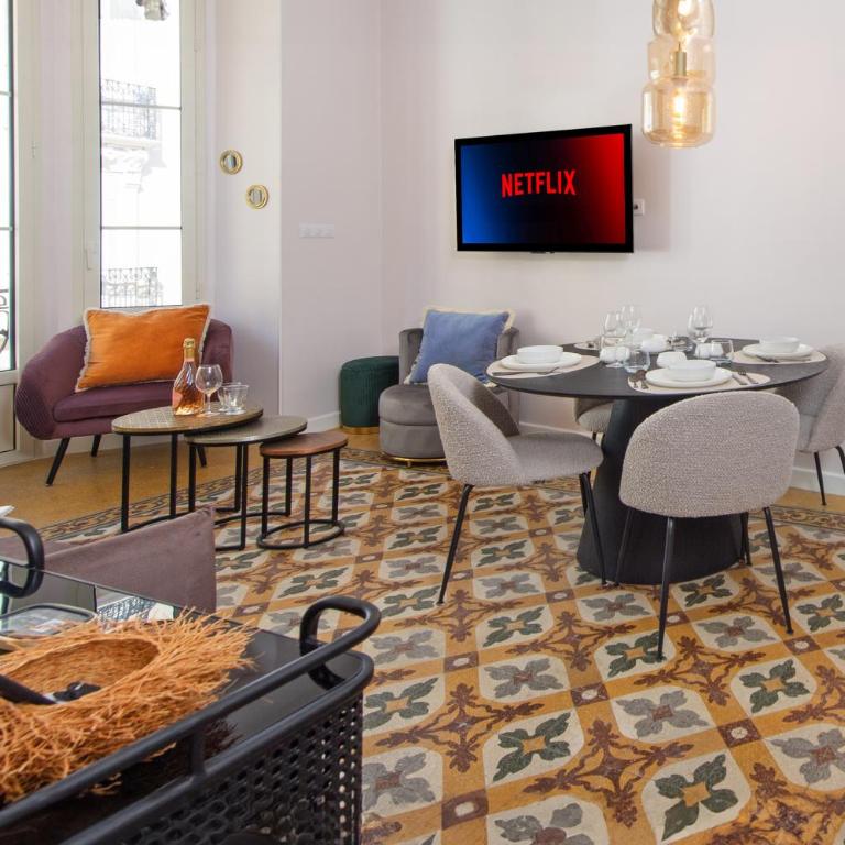 5 min Casino de Monaco - Appartement rénové - EI - Two-Bedroom Apartment - 12